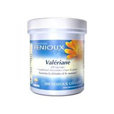 Fenioux Valeriana, 200 Cápsulas de 270 mg.