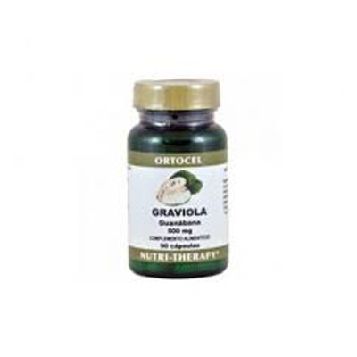 Ortocel Nutri-Therapy Graviola, 90 cápsulas de 500 mg.