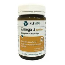 Ihlevital Omega 3 Purplant, 60 cápsulas