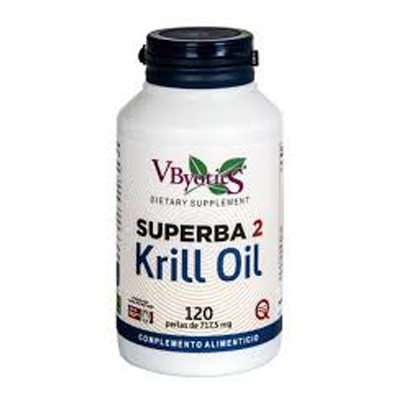 Vbyotics Superba Aceite de Krill, 120 perlas