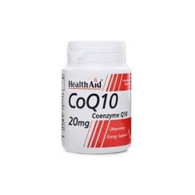 Health Aid Coenzima Q10, 30 Comprimidos de 20 mg