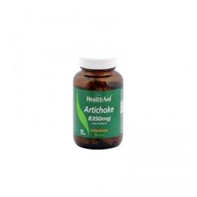 Health Aid Alcachofa, 60 comprimidos de 8350 mg.