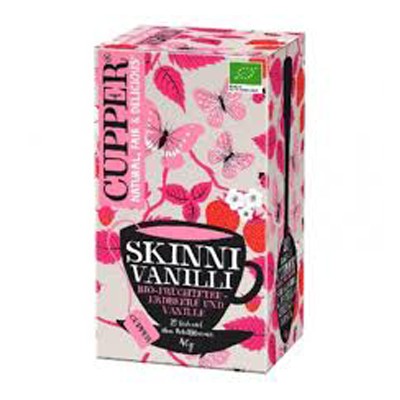 Skinni Vanilli Bio, 20 bolsas de infusión de Cupper.