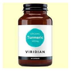 Viridian Curcuma, 30 Cápsulas de 400 mg Bio
