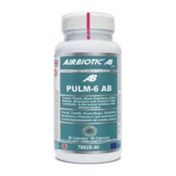 Pulm-6 AB Airbiotic, 60 Cápsulas
