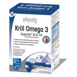 Physalis Krill Omega 3, 30 Cápsulas