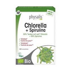 Physalis Chlorella + Spirulina, 200 Comprimidos