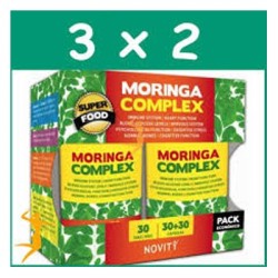 Novity Moringa Complex, 2 pack de 30 cápsulas