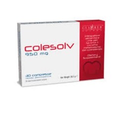 Glauber Pharma Gl Colesolv, 30 comprimidos.