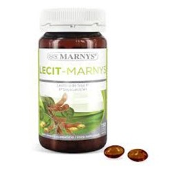 Marnys Lecitina de Soja, 150 Cápsulas de 500 mg