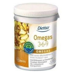 Dietisa Omega 3-6-9, 60 perlas de 1 g