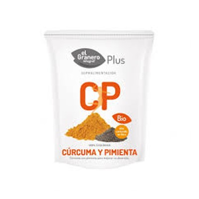 El Granero - Cúrcuma y Pimienta Bio, 200 gr, Grano