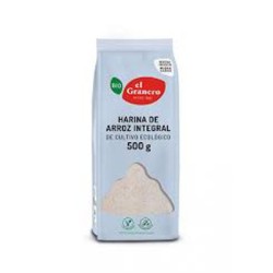 El Granero Harina de Arroz Integral Bio, 500 gr