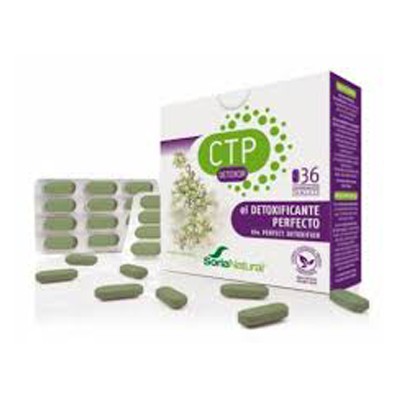 Soria Natural Ctp Detoxificación Celular, 36 comprimidos