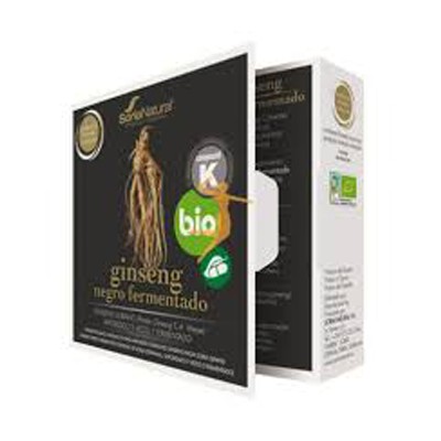 Soria Natural Ginseng Negro Fermentado, 24 cápsulas