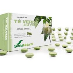 Soria Natural Te Verde, 60 comprimidos de 600 mg