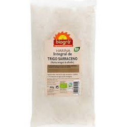 Biográ Harina de Trigo Sarraceno Integral Bio, 1 Kg.