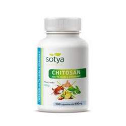 Sotya Chitosan + Te Verde + Vitamina C, 100 cápsulas
