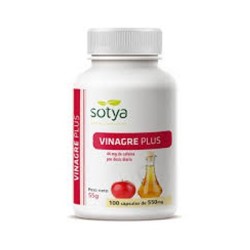 Sotya Vinagre Plus, 100 Cápsulas de 550 mg.