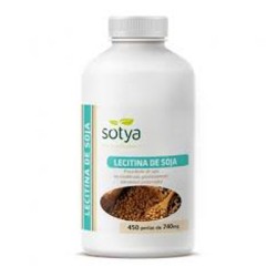 Sotya Lecitina De Soja, 450 perlas de 740 mg.