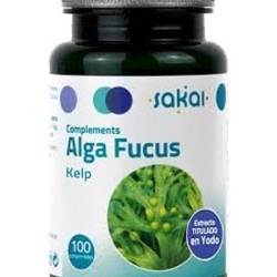 Sakai Alga Fucus, 100 comprimidos de 500 mg.