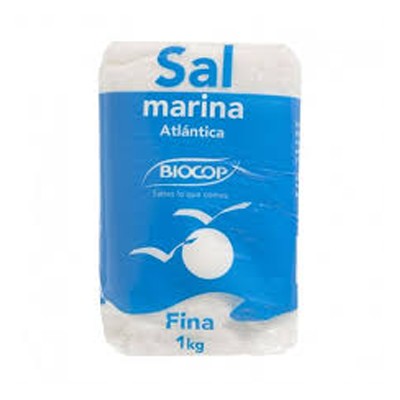 Biocop Sal Marina Atlántica Fina, 1 Kg.