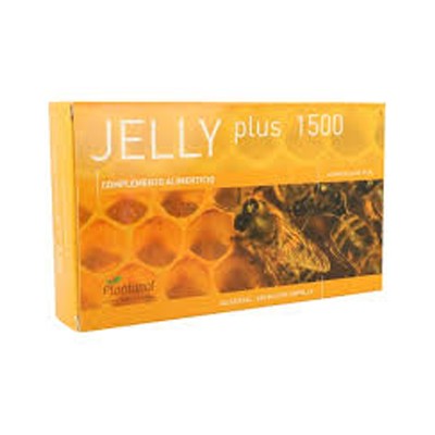 Plantapol Jelly Plus, 20 Ampollas de Jalea Real de 1500 mg.