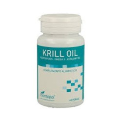 Plantapol Aceite de Krill Antártico, 60 perlas