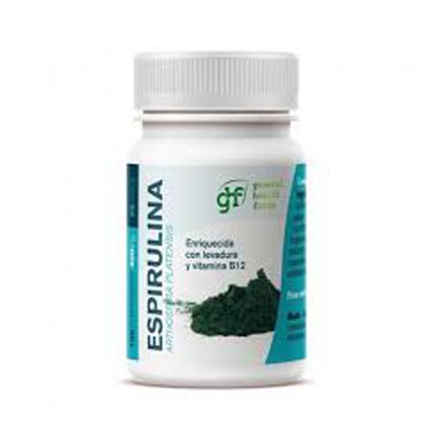 GHF Espirulina, 100 comprimidos de 400 mg.