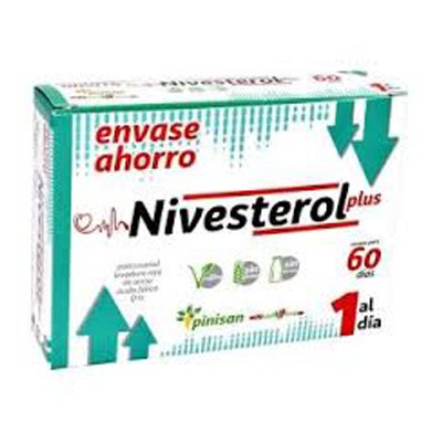 Pinisan Nivesterol Plus, 60 cápsulas.