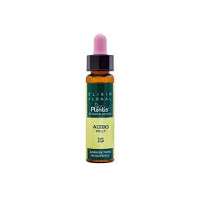 Plantis Acebo Nº 15 Elixir Floral Eco de Dr. Bach, 10 ml