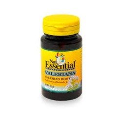 Nature Essential Valeriana, 50 Cápsulas de 250 mg.