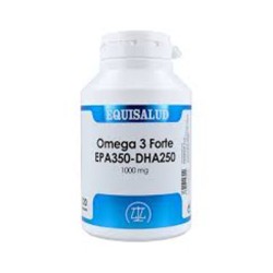 Equisalud Omega 3 Forte, 120 Cápsulas de 1000mg (EPA 350 - DHA 250)