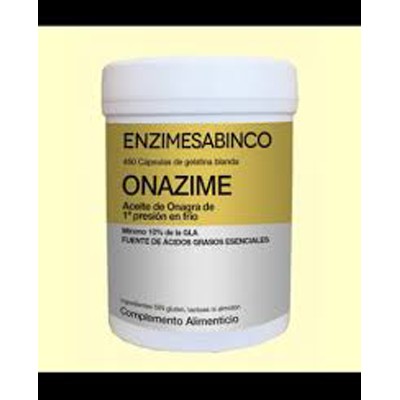 Sabinco Onazime Aceite de Onagra, 500 mg, 450 Perlas