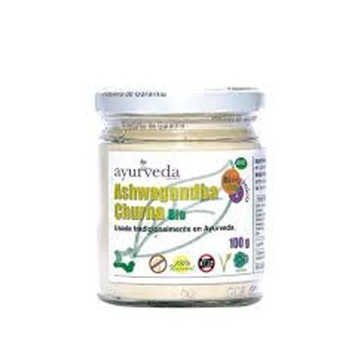 Bio Ashwagandha Churna, 100 gramos, en polvo