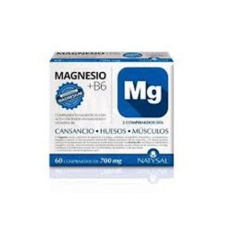 Natysal Magnesio + B6, 60 Comprimidos de 700 mg