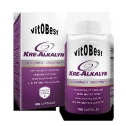 Vitobest Kre-Alkalyn, 100 cápsulas de 1500 mg.