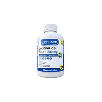 Polaris Lecitina de Soja, 200 perlas de 1200 mg.