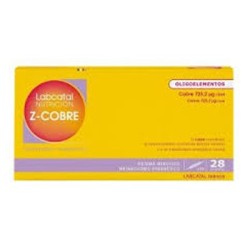 Labcatal Zinc-Cobre, 28 Ampollas
