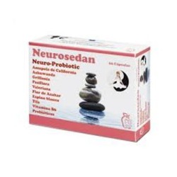 Neurosedan Probiótico Neuro 500 mg, 60 Cápsulas.