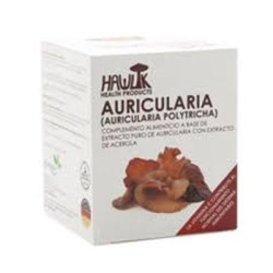 Hawlik Auricularia Extracto Puro, 60 cápsulas.