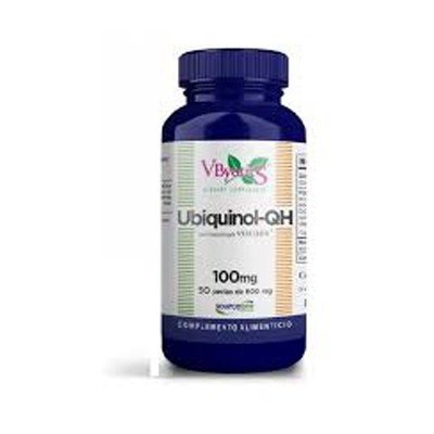 Vbyotics Ubiquinol, 50 perlas de 100 mg.