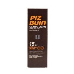 Piz Buin SPF15 Ultra Light Dry Touch Facial, 50ml.