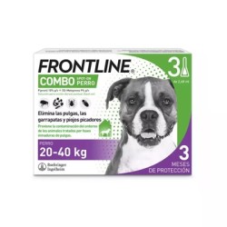 Frontline combo perro 20 - 40 kg 3 pipetas