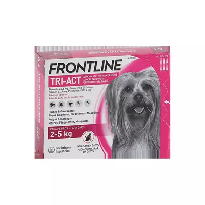 Frontline tri-act 2-5 kg 6 pip