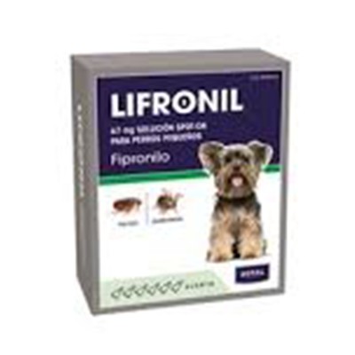 Lifronil Pipeta para Perros, 6 pipetas de 67 mg cada una