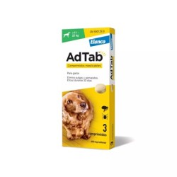 Adtab 450 mg comp masticable perro 11-22 kg 3 comp