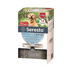 Seresto perro grande +8 kg clinico 12 ud x 1