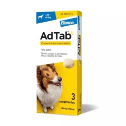 Adtab 900 mg comp. masticable perro 22-45 kg 1 comp