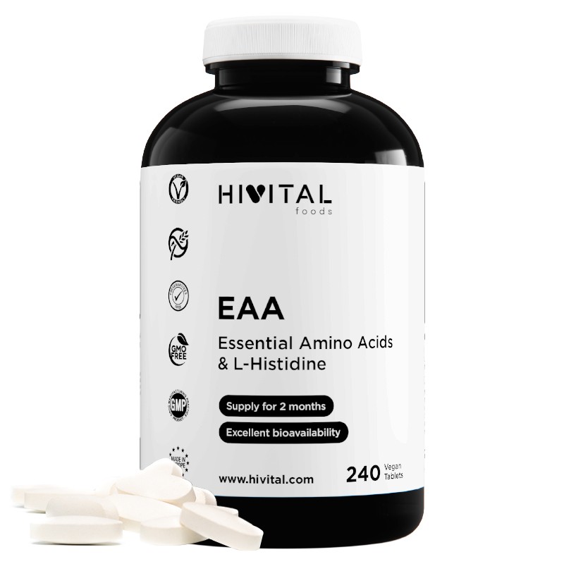 Hivital EAA Aminoácidos Esenciales, 240 capsulas